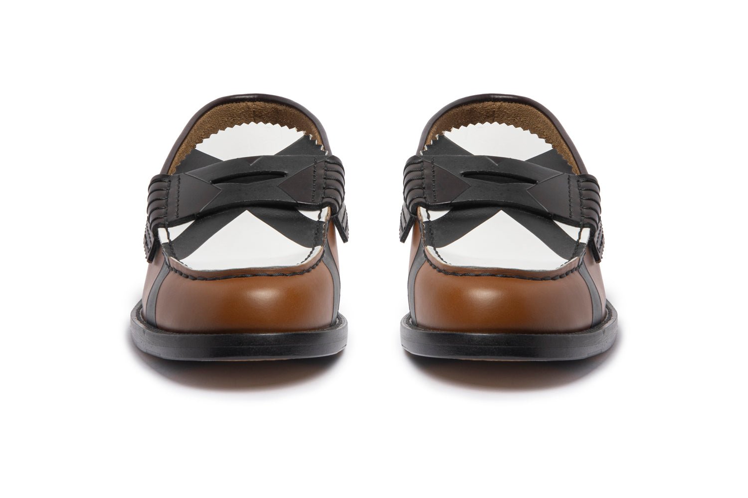 CML1380X ANT.TAN MULTI X BLACK - Collegemoccassin