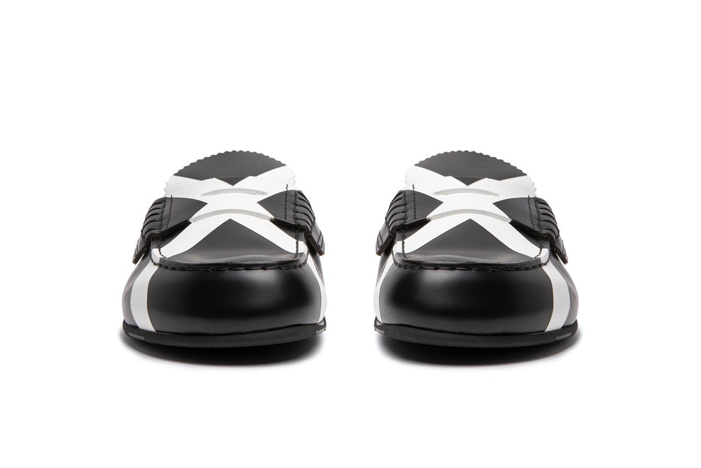 MR1389X BLACK X WHITE - Collegemoccassin