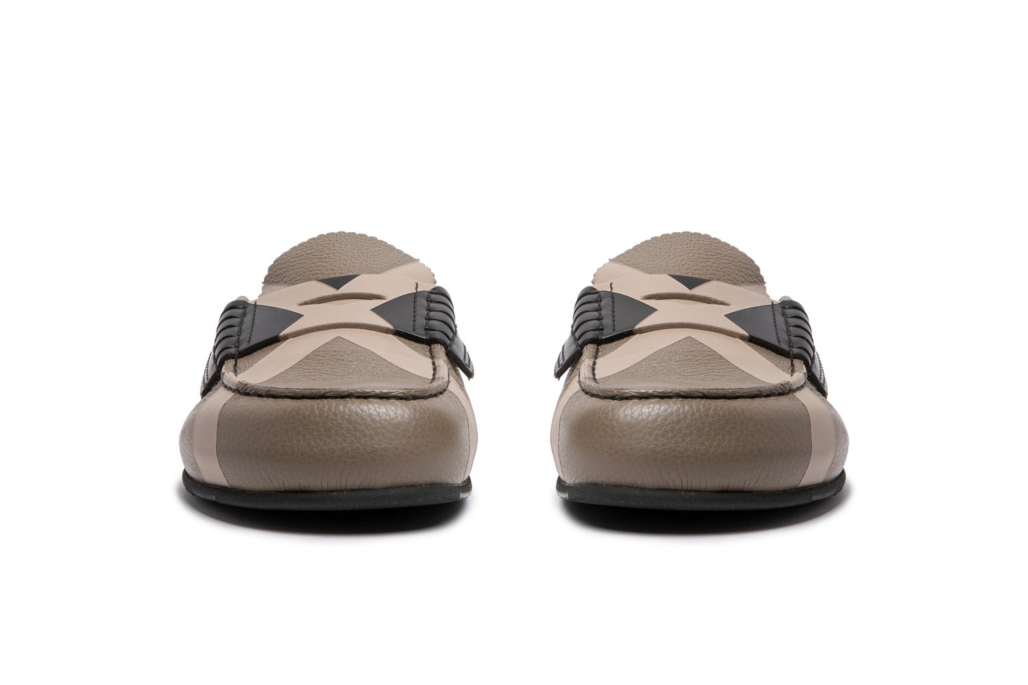 MR1489X ROYAL TAUPE X ECRU - Collegemoccassin